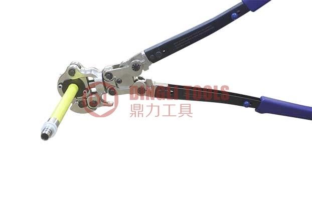 2,9 kg DL-1432-B Ręczne narzędzie do zaciskania 14 mm 16 mm 20 mm z obrotową głowicą