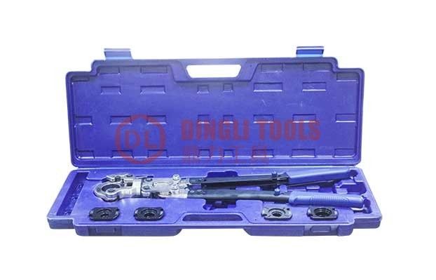 2,9 kg DL-1432-B Ręczne narzędzie do zaciskania 14 mm 16 mm 20 mm z obrotową głowicą